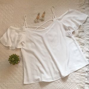 BP cold shoulder top